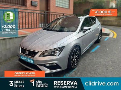 Usado Seat Leon FR 150 CV (110 kW) 2020 Gris / plata Berlina