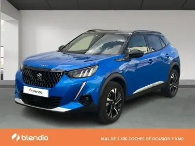 Usado Peugeot 2008 GT-line 100 CV (73 kW) 2020 Azul SUV