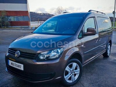 Usado VW Caddy Trendline 140 CV (102 kW) 2014 Marrón Monovolumen