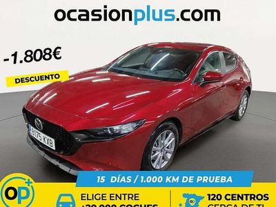 Usado Mazda 3 122 CV (89 kW) 2019 Rojo Utilitario