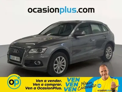Usado Audi Q5 Ambiente 177 CV (130 kW) 2014 Gris SUV