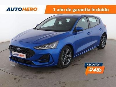 Usado Ford Focus ST-Line 125 CV (91 kW) 2023 Azul Berlina