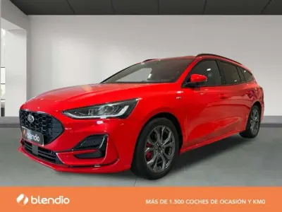 Brugt Ford Focus ST-Line 125 HK (91 kW) 2024 Rød Stationcar