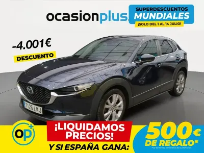 Usado Mazda CX-30 122 CV (89 kW) 2020 Azul SUV