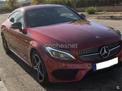 Usado Mercedes C43 AMG 367 CV (269 kW) 2017 Granate Coupe