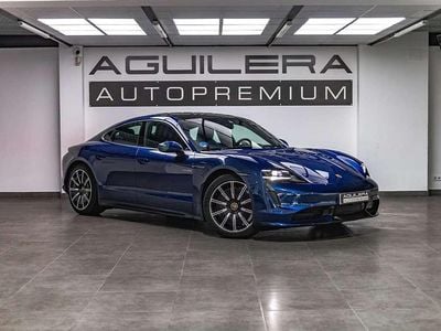 Azul Usado 2021 Porsche Taycan Turbo Berlina | 65.990 €