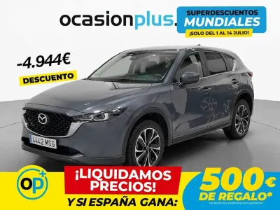 Usado Mazda CX-5 Ad'Vantage 165 CV (121 kW) 2024 Gris SUV