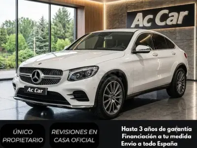 Usado Mercedes GLC300e 306 CV (225 kW) 2020 Blanco SUV