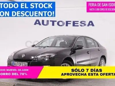 Brugt Renault Laguna III Dynamique 110 HK (80 kW) 2012 Sort Sedan