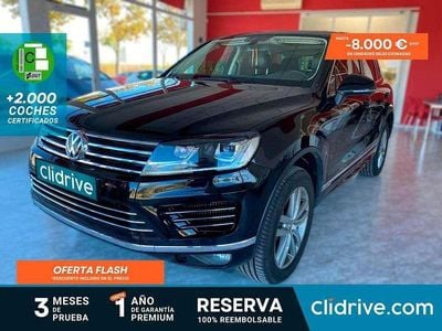 Negro Usado 2015 VW Touareg SUV | 23.190 €