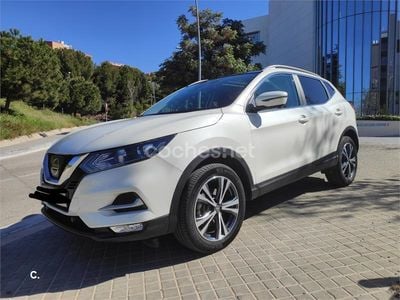 Usado Nissan Qashqai N-Connecta 110 CV (80 kW) 2018 Blanco SUV