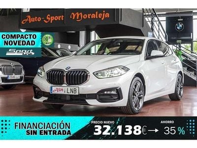 Blanco Usado 2021 BMW 116 Sport Line Utilitario | 19.400 € (Buen precio)