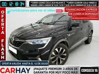 Usado Renault Arkana Business 145 CV (106 kW) 2022 Negro SUV