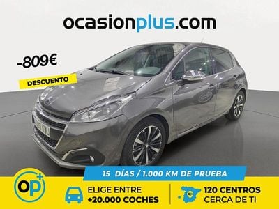 Usado Peugeot 208 S 82 CV (60 kW) 2019 Gris Utilitario