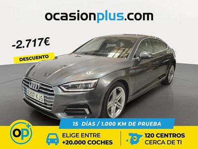 Gris Usado 2018 Audi A5 Sport Berlina | 29.890 € (Caro)