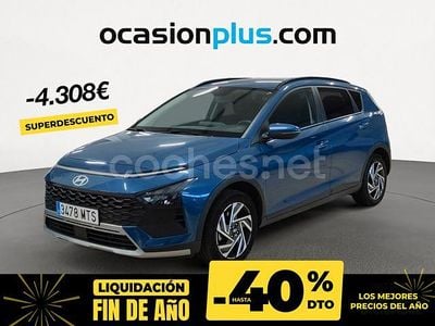 Azul Usado 2024 Hyundai Bayon SUV | 18.350 € (Precio justo)