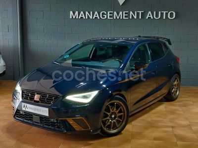 Usado Seat Ibiza FR 110 CV (80 kW) 2021 Azul Berlina