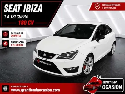Usado Seat Ibiza CUPRA 132 CV (97 kW) 2012 Blanco Utilitario