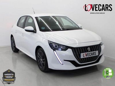 Usado Peugeot 208 Active 102 CV (75 kW) 2021 Blanco Utilitario