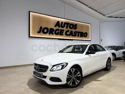 Usado Mercedes C220 170 CV (125 kW) 2016 Blanco Berlina
