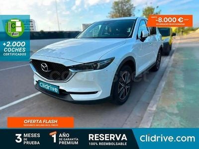 Blanco Usado 2018 Mazda CX-5 SUV | 19.290 € (Precio justo)