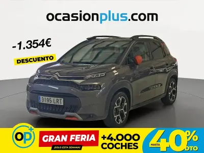 Usado Citroën C3 Aircross PureTech 131 CV (96 kW) 2021 Gris SUV