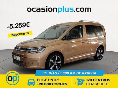 Usado VW Caddy Life 122 CV (89 kW) 2020 Marrón Monovolumen