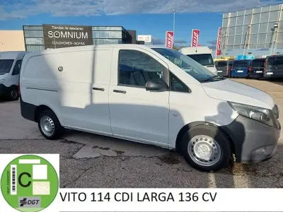 Usado Mercedes Vito 136 CV (100 kW) 2021 Blanco Van