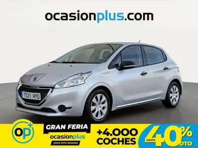 Usado Peugeot 208 Business-Line 68 CV (50 kW) 2014 Gris Utilitario