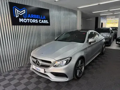 Usado Mercedes C63 AMG AMG 476 CV (350 kW) 2017 Gris / plata Coupe