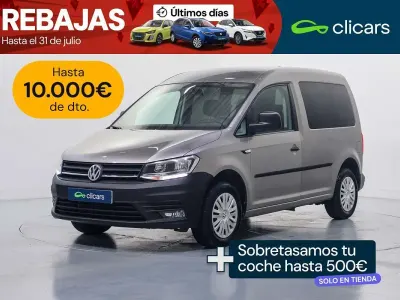 Usado VW Caddy 102 CV (75 kW) 2019 Naranja Monovolumen