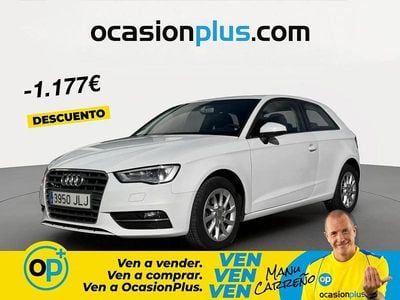 Usado Audi A3 Attraction 110 HP (80 kW) 2016 Branco Citadino