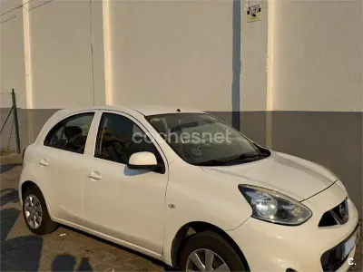 Usado Nissan Micra Acenta 80 CV (58 kW) 2016 Blanco Utilitario