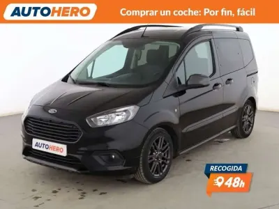 Usado Ford Tourneo Courier Sport 102 CV (75 kW) 2019 Negro Monovolumen