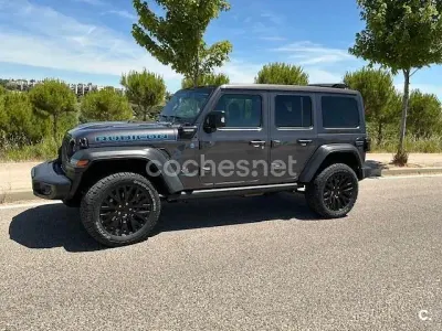 Usado Jeep Wrangler 381 CV (280 kW) 2021 Negro SUV