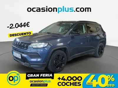 Usado Jeep Compass Night Eagle 130 CV (95 kW) 2022 Azul SUV