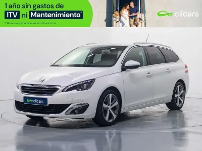 Usado Peugeot 308 SW Allure 131 CV (96 kW) 2017 Blanco Familiar