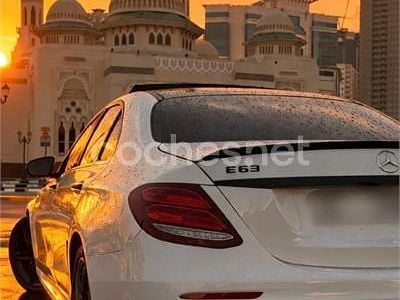 Usado Mercedes E63 AMG 571 CV (419 kW) 2020 Blanco Berlina