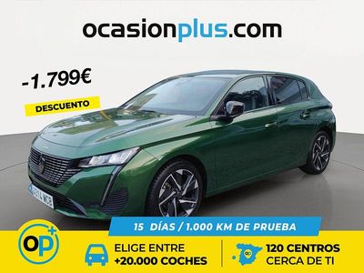 Usado Peugeot 308 Allure 130 CV (95 kW) 2022 Verde