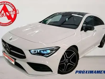 Usado Mercedes CLA200 AMG 150 CV (110 kW) 2020 Blanco Coupe