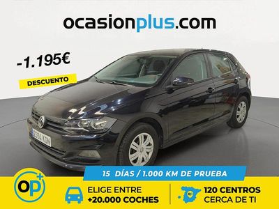 Usado VW Polo Edition 75 CV (55 kW) 2018 Negro Utilitario