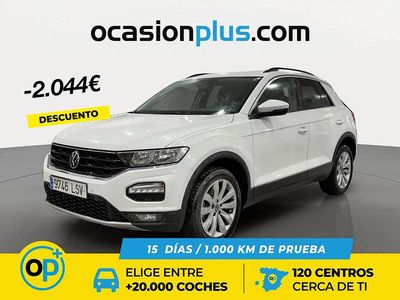 Blanco Usado 2021 VW T-Roc Advance SUV | 22.490 € (Precio justo)