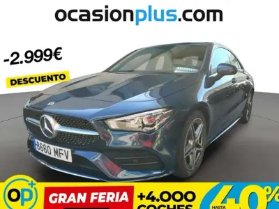 Usado Mercedes CLA180 136 CV (100 kW) 2023 Azul Coupe