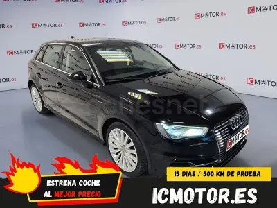 Usado Audi A3 Sportback Ambition 204 CV (150 kW) 2015 Negro Utilitario