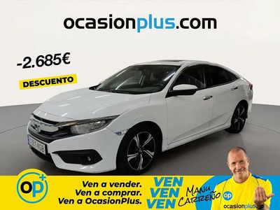 Usado Honda Civic Executive 182 CV (133 kW) 2017 Blanco Berlina