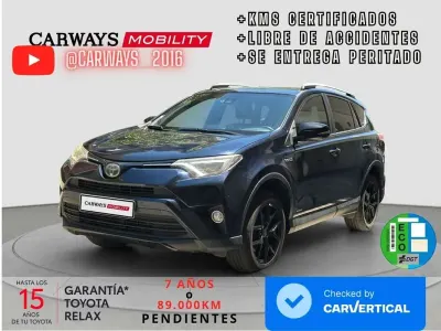 Usado Toyota RAV4 Hybrid 197 CV (144 kW) 2018 Azul SUV