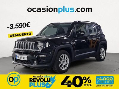 Usado Jeep Renegade Limited 120 CV (88 kW) 2024 Negro SUV