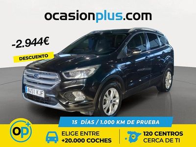 Negro Usado 2018 Ford Kuga Titanium SUV | 16.990 € (Precio justo)