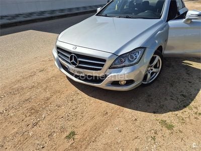 Usado Mercedes CLS350 265 CV (194 kW) 2011 Gris / plata Berlina