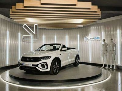 Usado VW T-Roc Cabriolet R-line 150 CV (110 kW) 2022 Blanco Descapotable